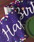 Letjolt Happy Birthday Table Runner Purple Table Runner Celebrate Birthday Party Table Runner 72 Inches, Purple